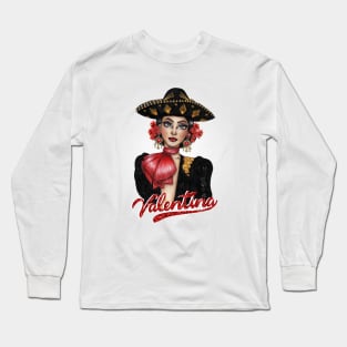 Amor a la Valentina Long Sleeve T-Shirt